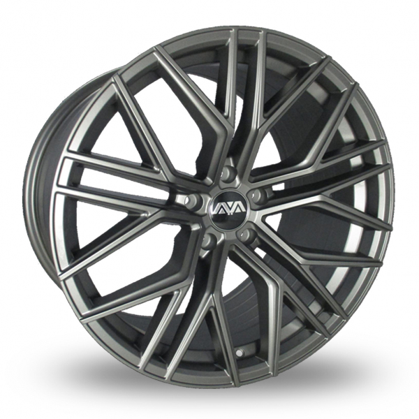 AVA HSF012 Gun Metal 20" Alloy Wheels Wheelbase