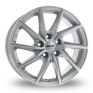 16 Inch Alutec Singa Silver Alloy Wheels
