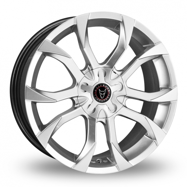 16 Inch Wolfrace Assassin Silver Alloy Wheels