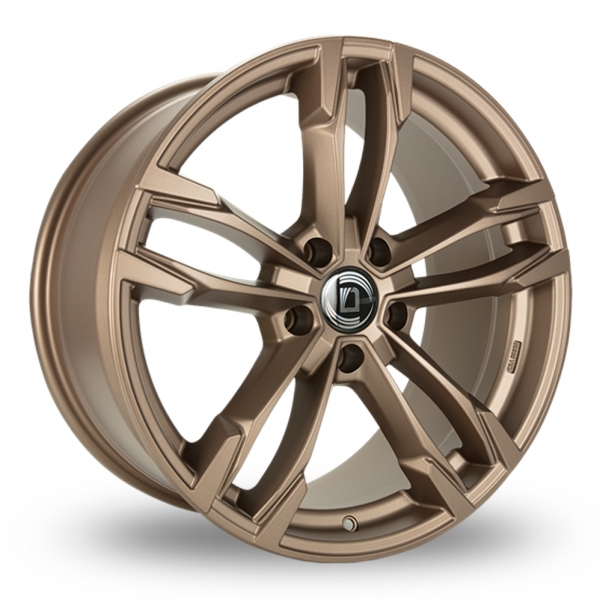 8.5x19 (Front) & 9.5x19 (Rear) Diewe Avio Matt Bronze Alloy Wheels