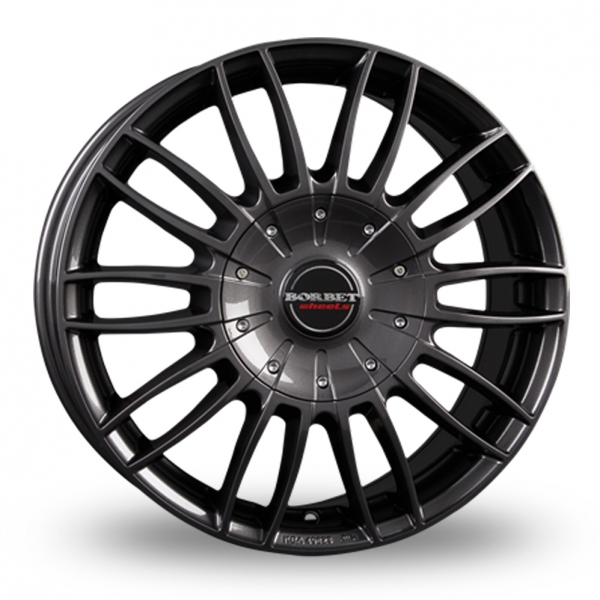 18" Borbet CW3 Gloss Anthracite Alloy Wheels