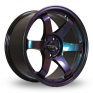 8x17 (Front) & 9x17 (Rear) Rota Grid Neo Chrome Alloy Wheels