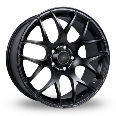 20 Inch Fox Racing MS007 Matt Black Alloy Wheels