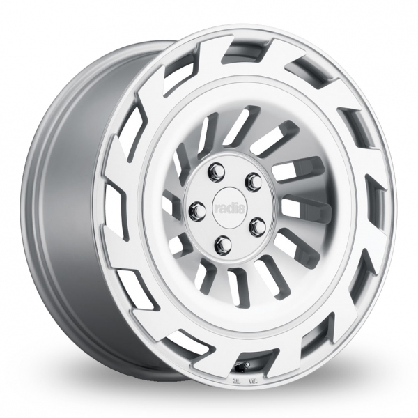 Radi8 R8T12 Matt Silver 18" Wider Rear Alloy Wheels Wheelbase