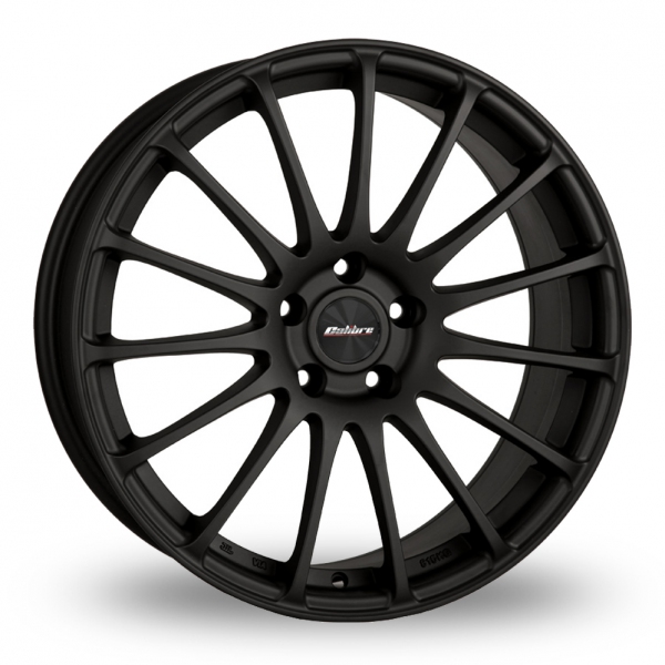 18 Inch Calibre Rapide Matt Black Alloy Wheels