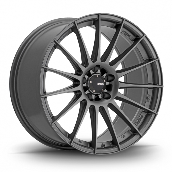 19" Konig Rennform (Special Offer) Matt Grey Alloy Wheels