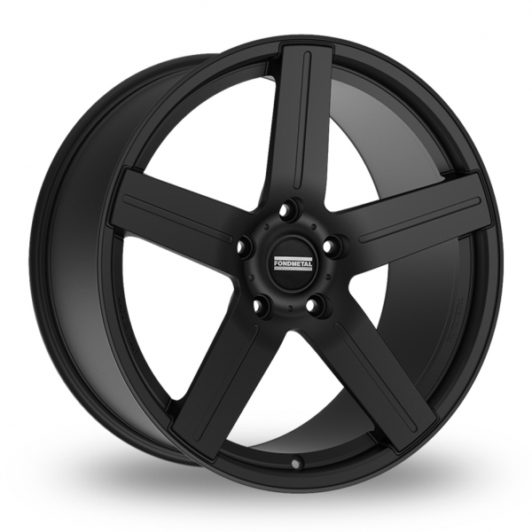 22" Fondmetal STC-01 Matt Black Alloy Wheels