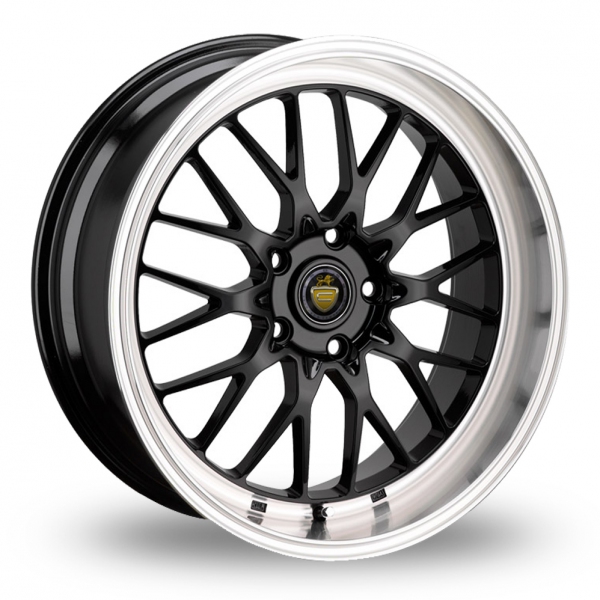 18 Inch Cades Tyrus Black Alloy Wheels