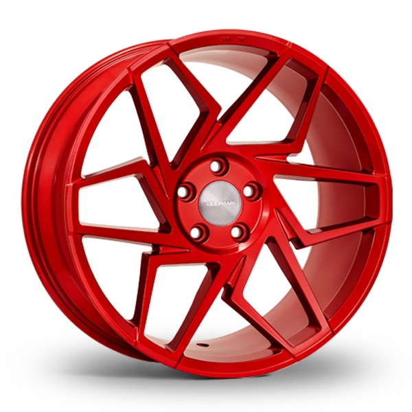 VEEMANN V-FS27R Candy Red Alloy Wheels