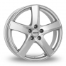 17 Inch Alutec Freeze Silver Alloy Wheels