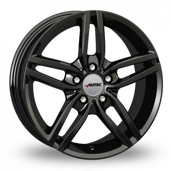 17 Inch Autec Kitano Black Alloy Wheels