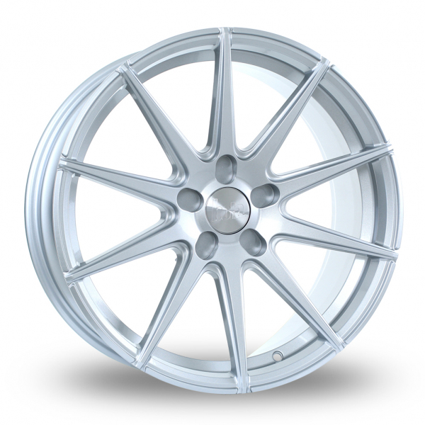 19" Bola CSR Crystal Silver Wider Rear Alloy Wheels