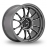17 Inch Konig Hypergram Matt Grey Alloy Wheels