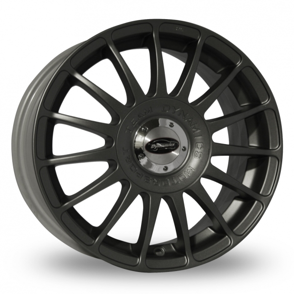 15 Inch Team Dynamics Monza R Graphite Alloy Wheels