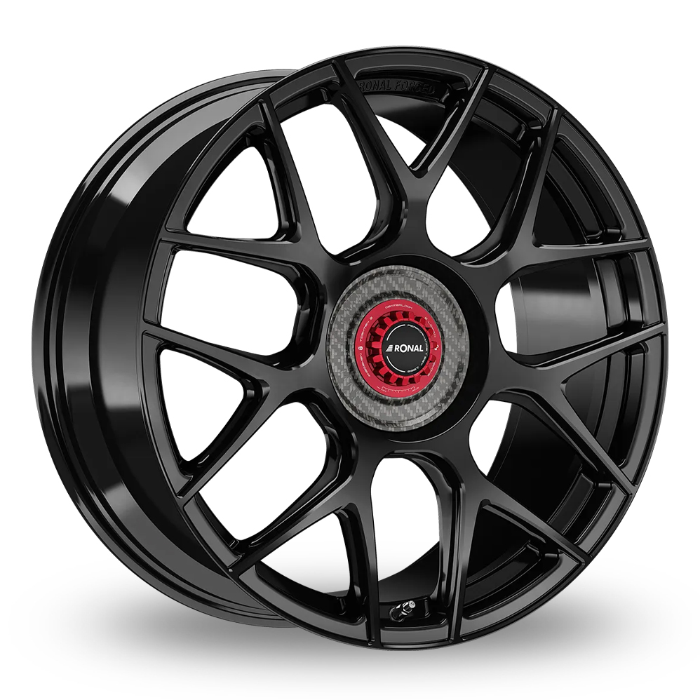 Ronal RF1 REV-CRR Matt Black Alloy Wheels