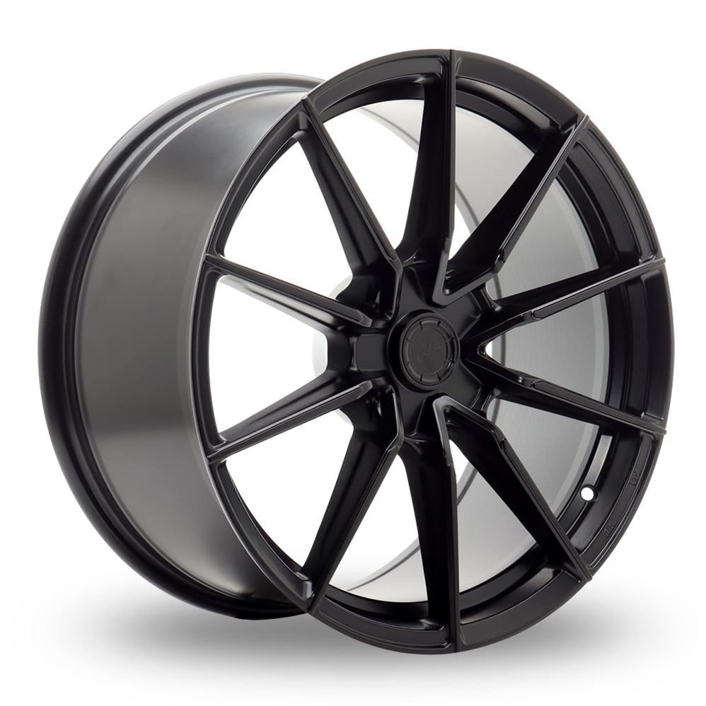 Japan Racing SL-02 (8x19) (Custom Fitment) Matt Black Alloy Wheels