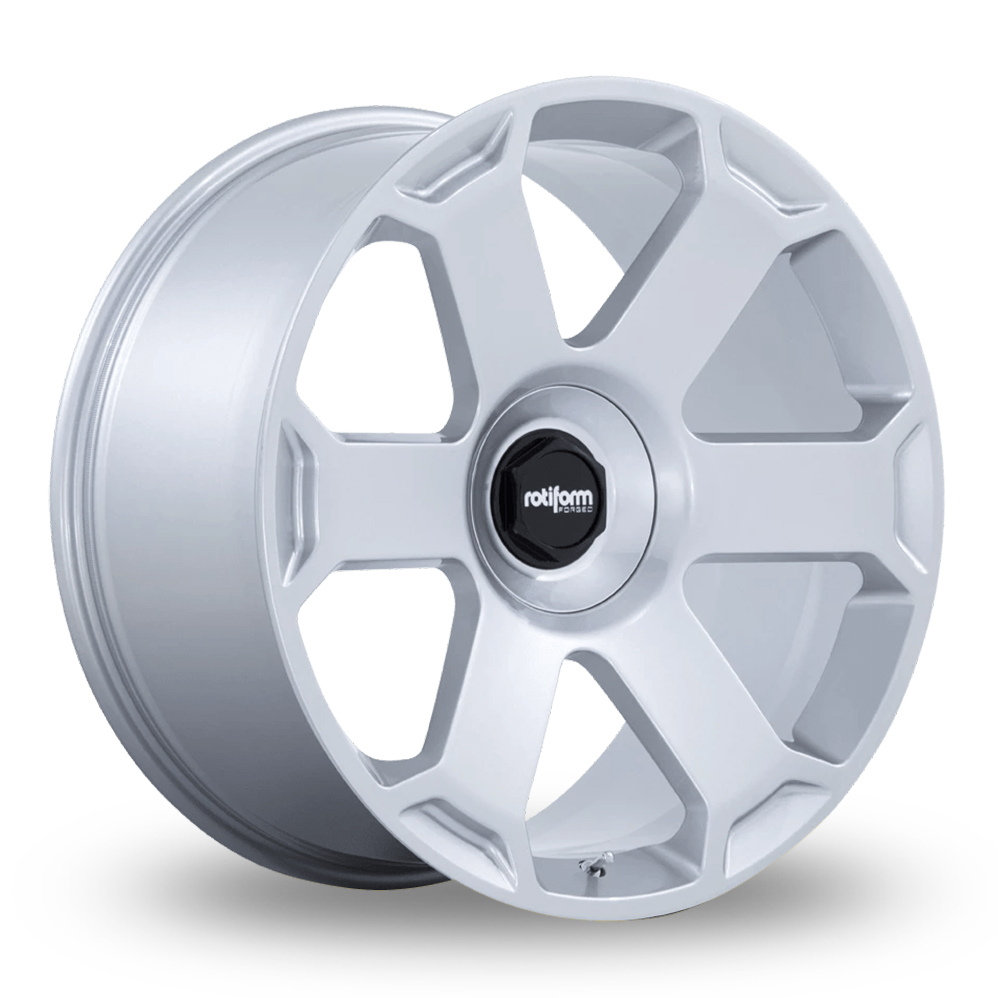 Rotiform AVS (USA Warehouse) Gloss Silver Alloy Wheels