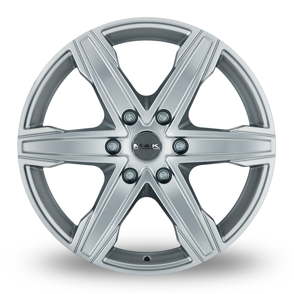 16" MAK KING6 Silver Alloy Wheels