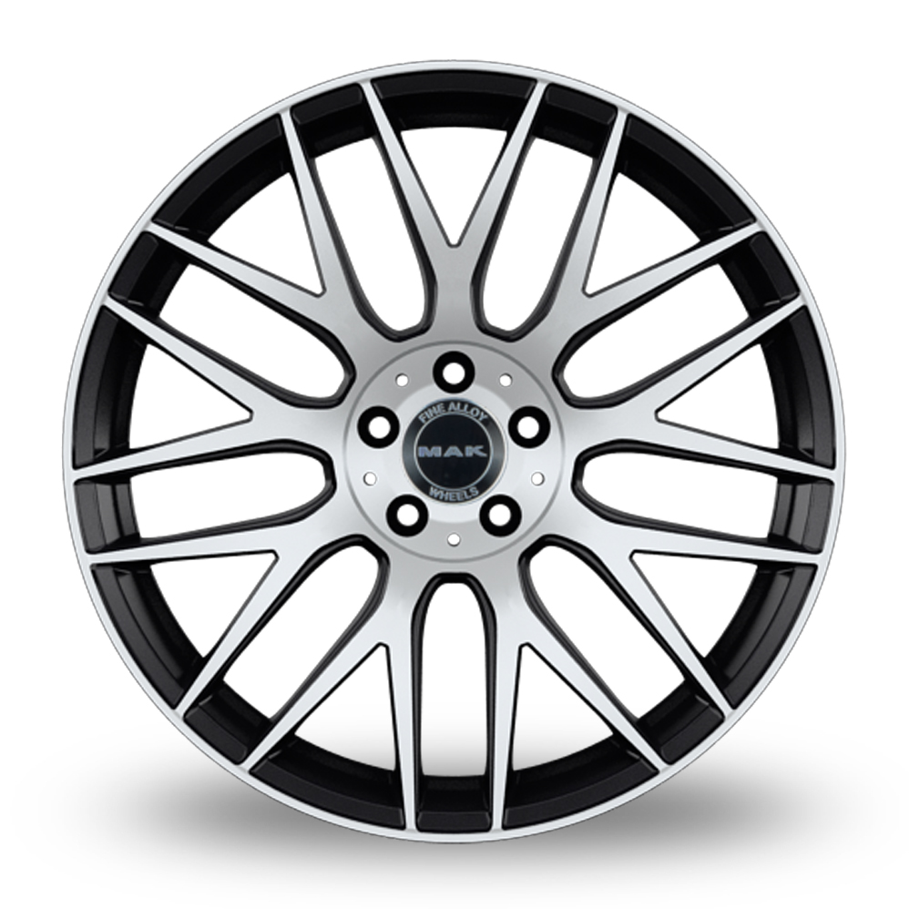 21" MAK Arrow Black Mirror Alloy Wheels