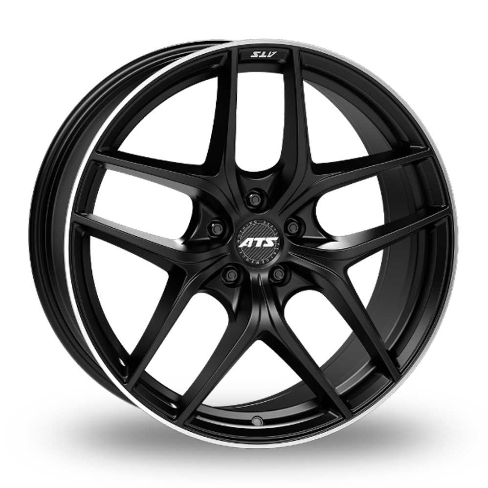 ATS Competition 2 Racing Black Polished Alloy Wheels
