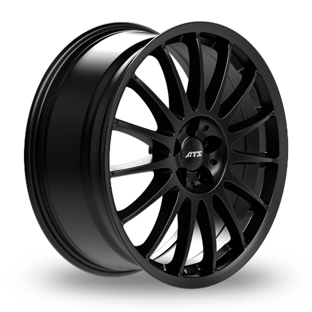 18" ATS Streetrallye Racing Black Alloy Wheels