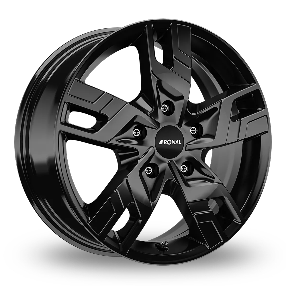 Ronal R64 Matt Black Alloy Wheels