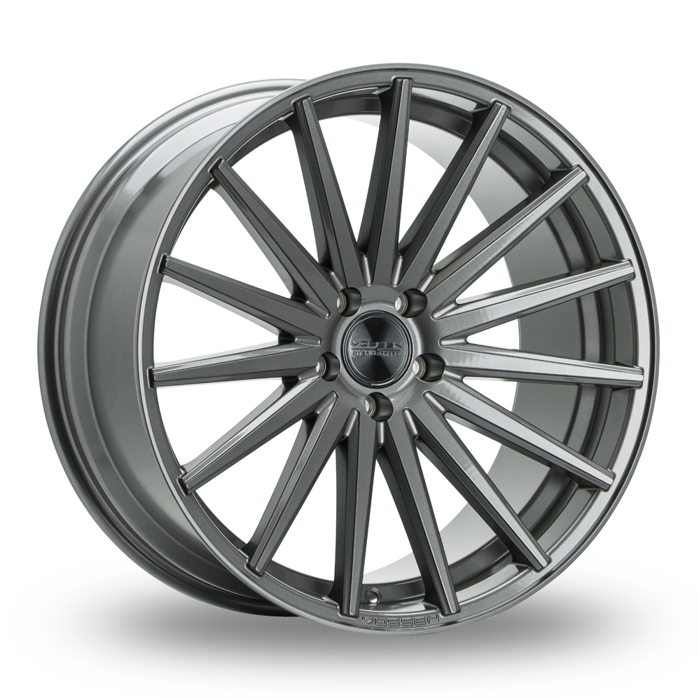 Vossen VFS-2 (11x19) (Mid Concave) Gloss Graphite Alloy Wheels