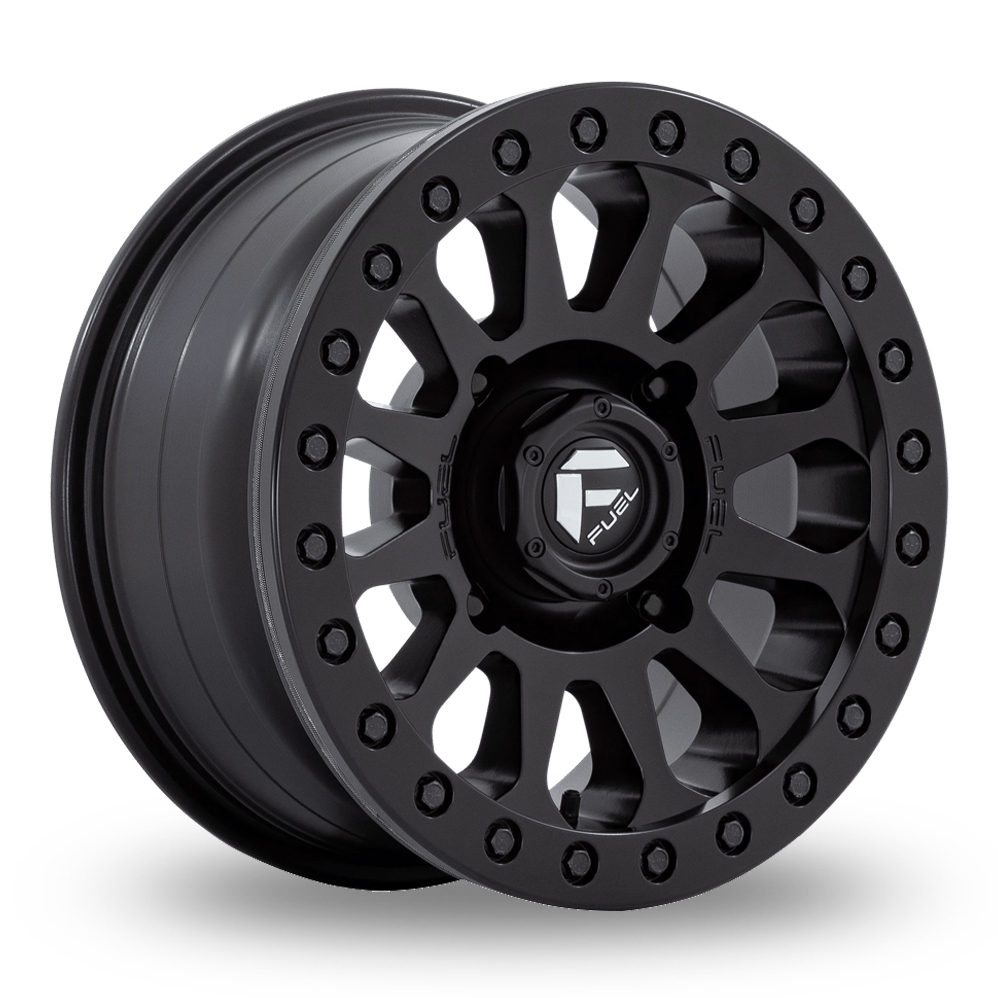 Fuel Off-Road D920 Vector Beadlock (USA Warehouse) Matt Black Alloy Wheels