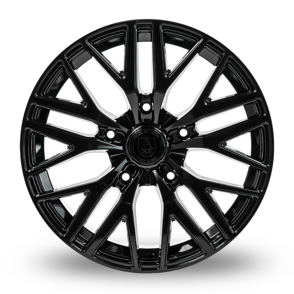 18" Axe EX30T Gloss Black Alloy Wheels