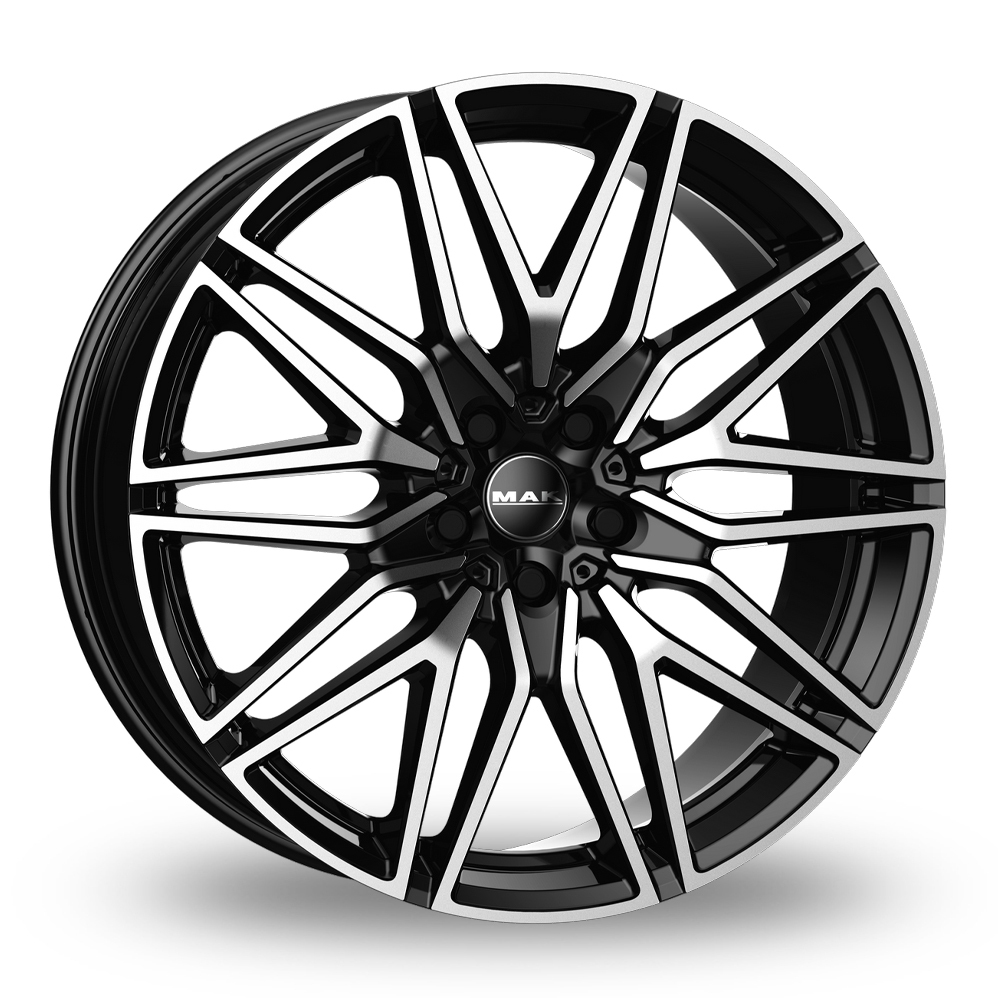 MAK Sturm Black Mirror Alloy Wheels