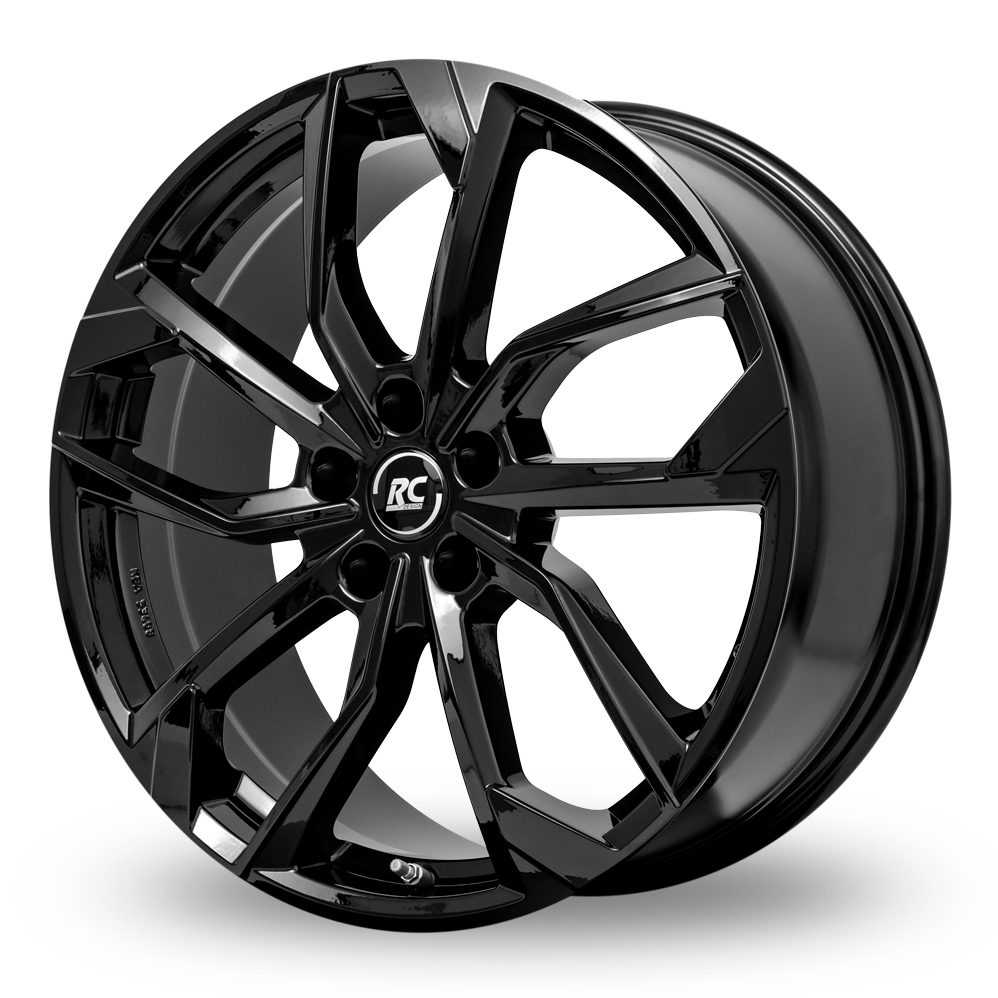 18" RC Design RC34 Gloss Black Alloy Wheels