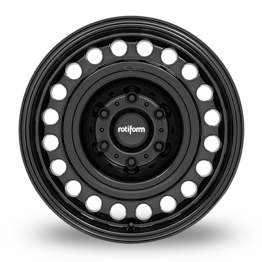 20" Rotiform R191 STL (USA Warehouse) Gloss Black Alloy Wheels