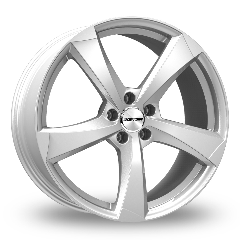 19" GMP Italia Ican Silver Alloy Wheels
