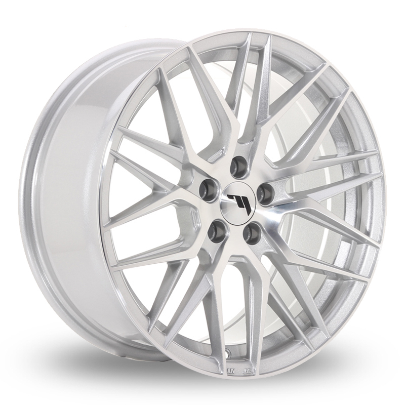 Japan Racing JR28 (8x17) Silver Machined Face Alloy Wheels