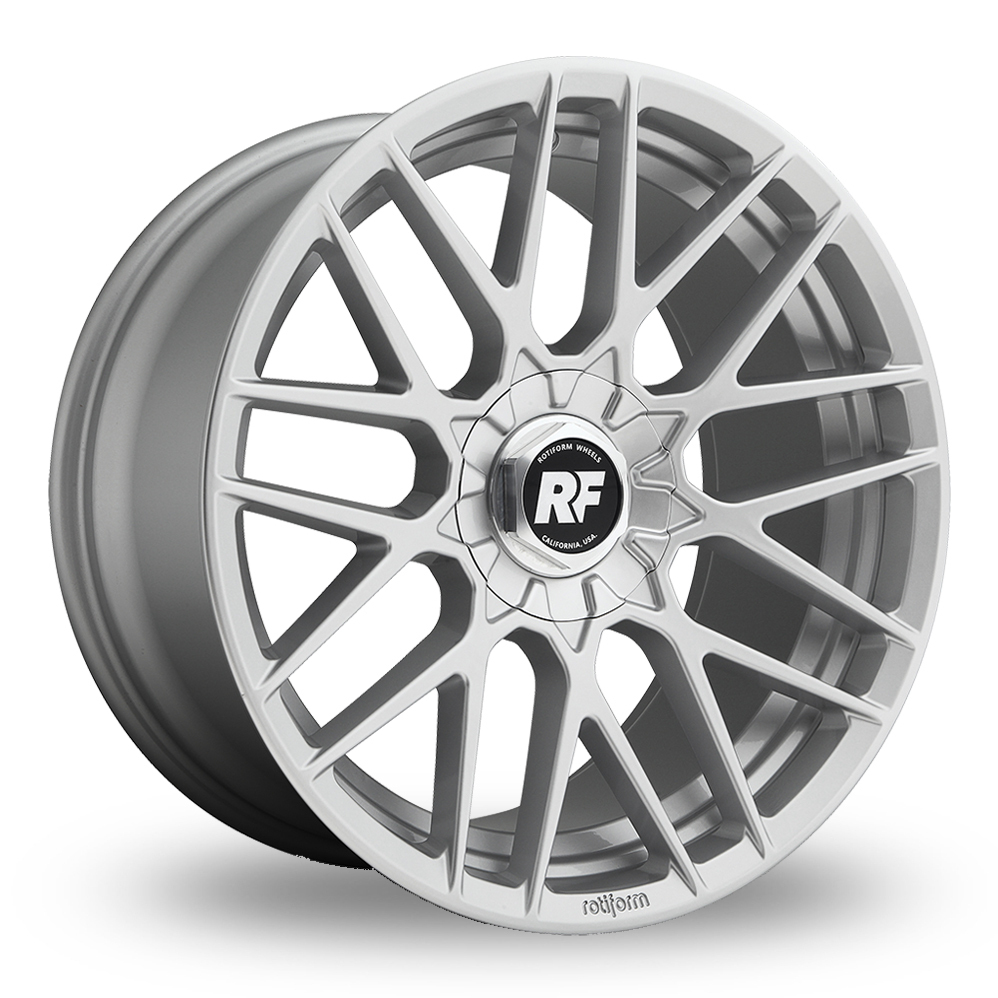 Rotiform R140 RSE (USA Warehouse) Gloss Silver Alloy Wheels