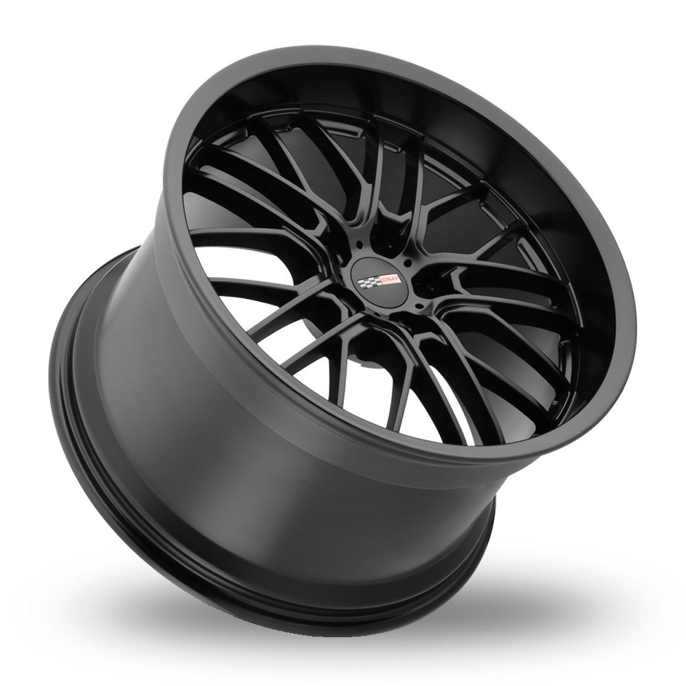 19" Cray Eagle Matt Black Alloy Wheels