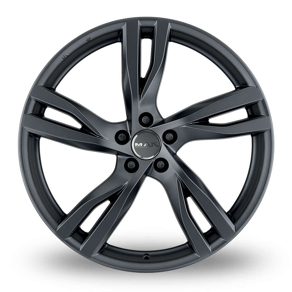 18" MAK Stockholm Matt Titan Alloy Wheels