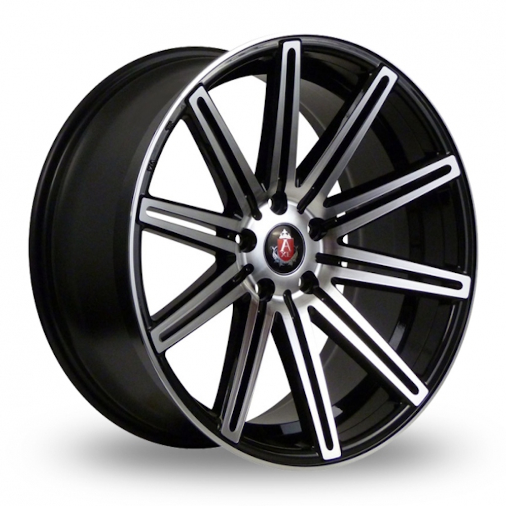 Axe EX15 Gloss Black Polished Alloy Wheels
