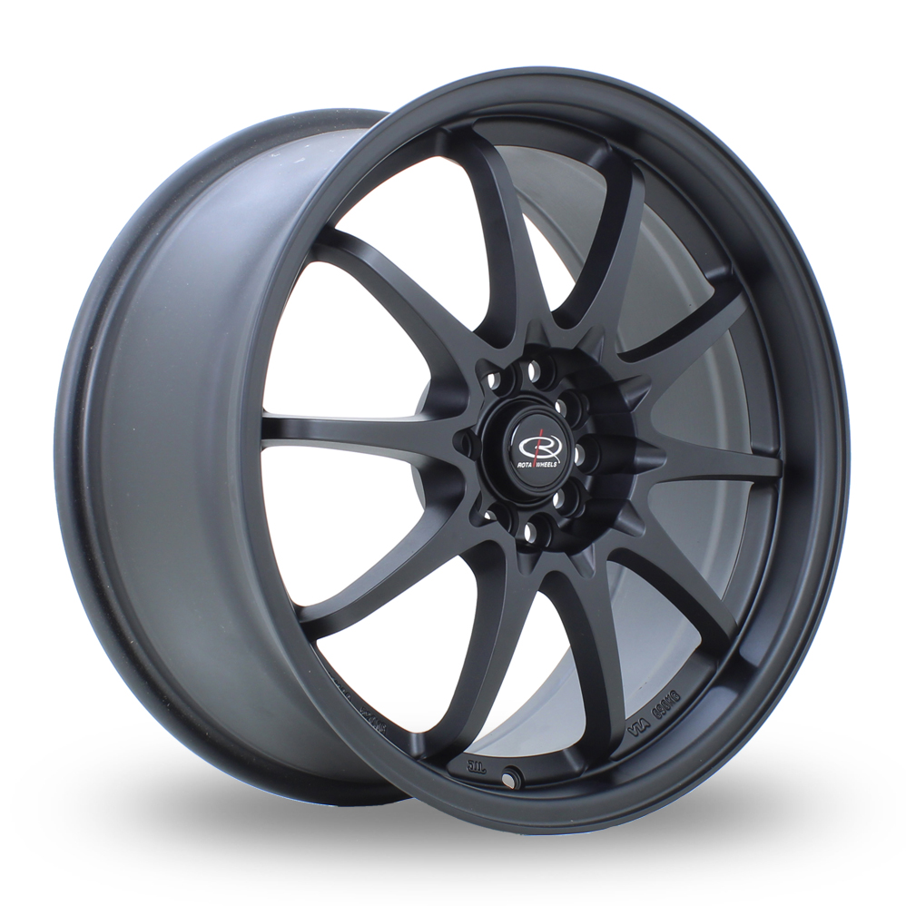 Rota Fighter Matt Black 2 Alloy Wheels