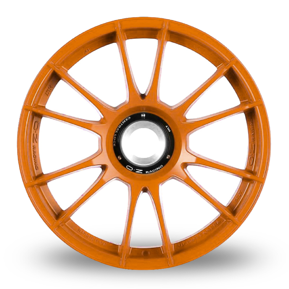 21" OZ Racing Ultraleggera HLT CL Orange Alloy Wheels
