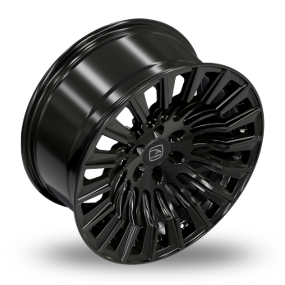 20" Hawke Denali XXC Black Alloy Wheels