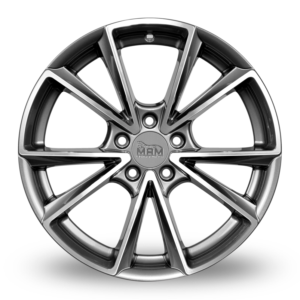 18" MAM A5 Palladium Polished Alloy Wheels