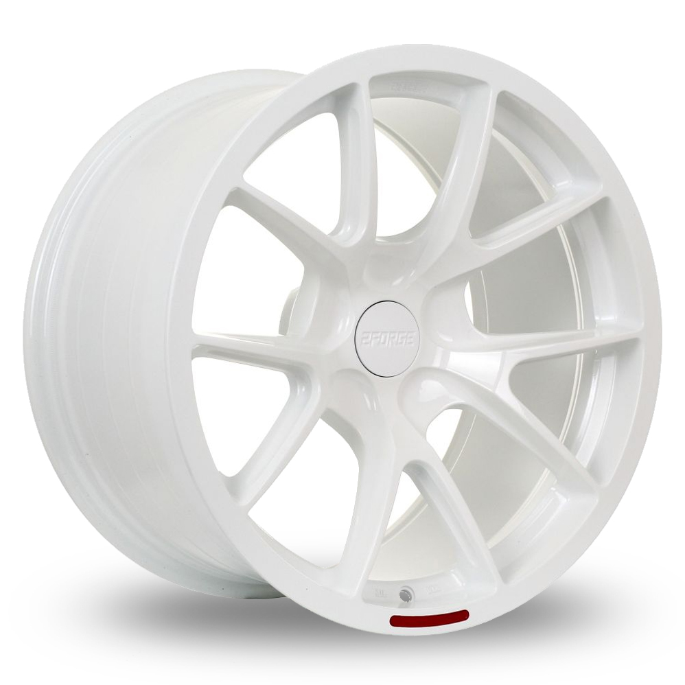 2FORGE ZF9 Gloss White Alloy Wheels