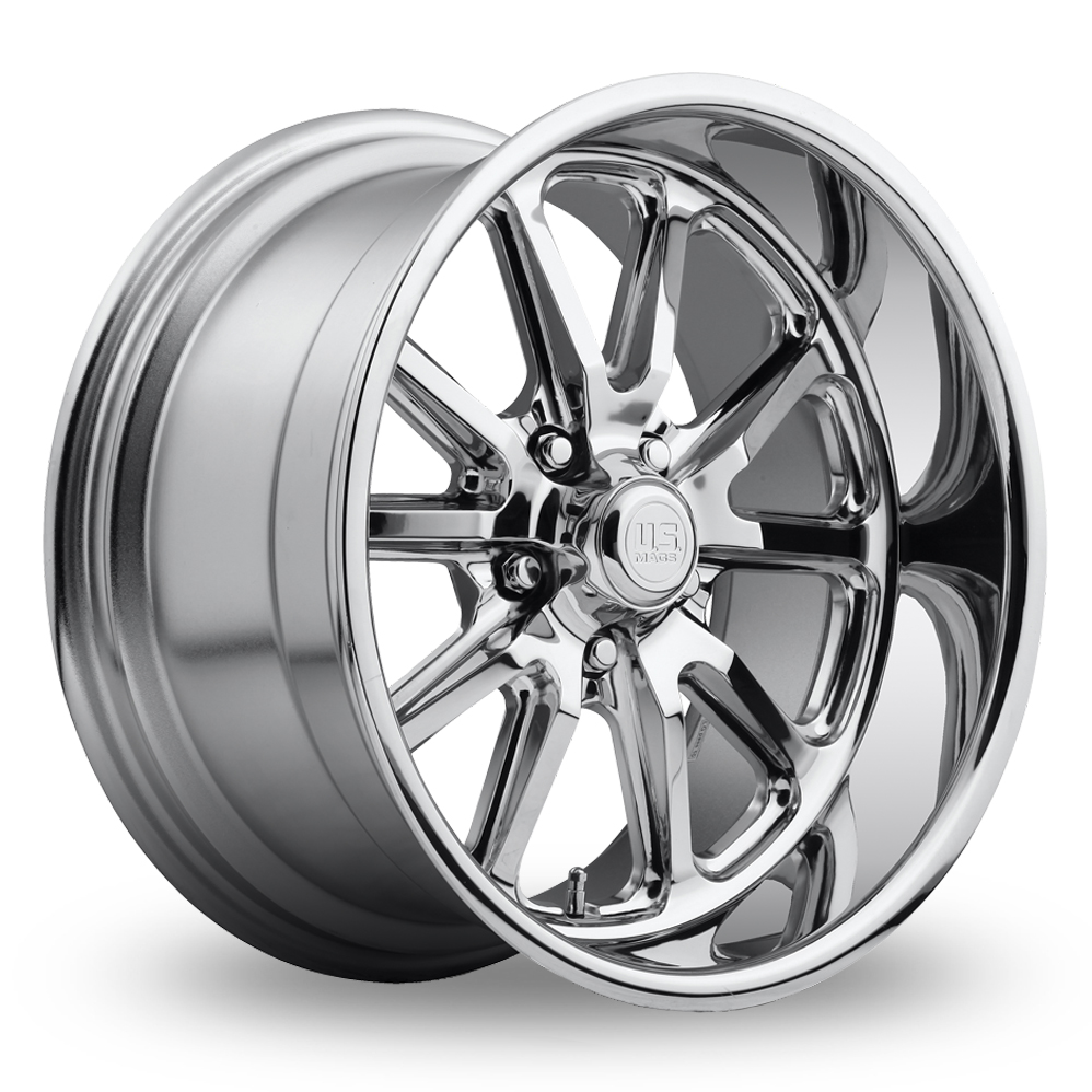 US Mags U110 Rambler (USA Warehouse) Chrome Plated Alloy Wheels