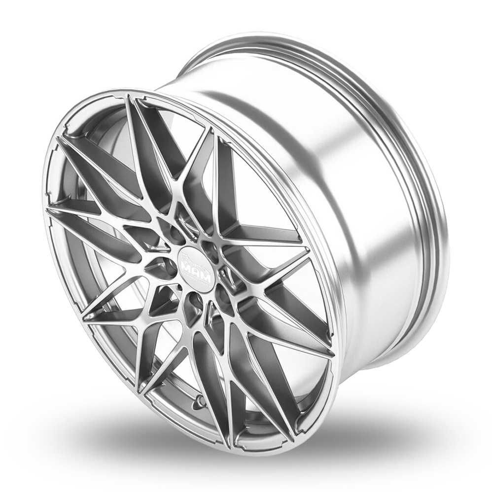18" MAM B2 Silver Alloy Wheels