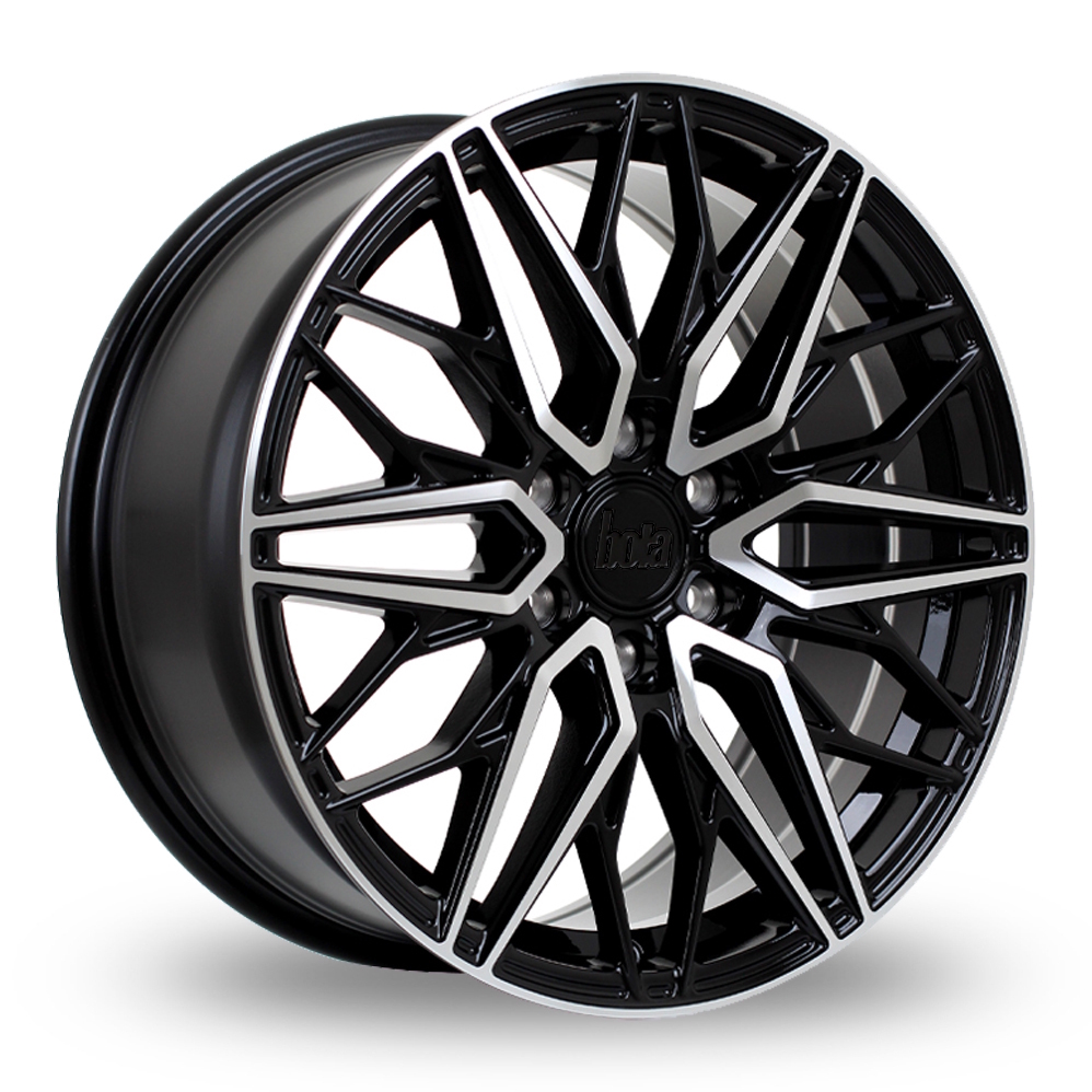 Bola Vansport B32 Gloss Black Polished Alloy Wheels