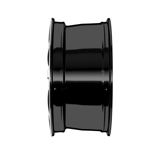 16" RC Design RC25 T Gloss Black Polished Alloy Wheels