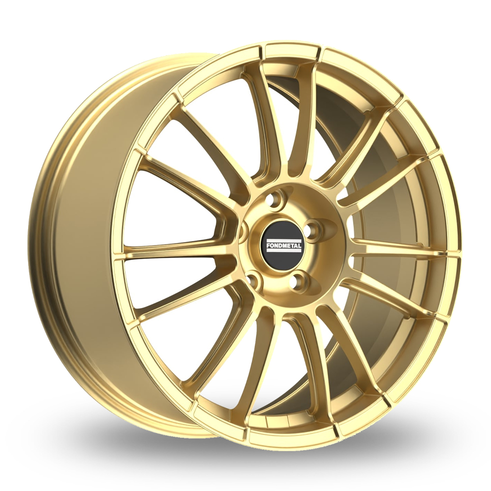 Fondmetal 9RR Gloss Gold Alloy Wheels