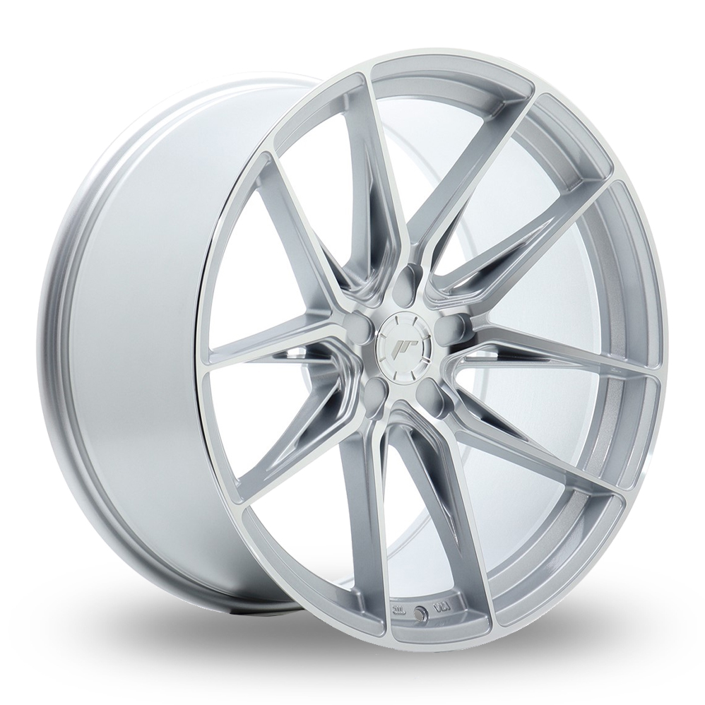 Japan Racing JR44 (10.5x20) (Custom Fitment) Silver Machined Face Alloy Wheels