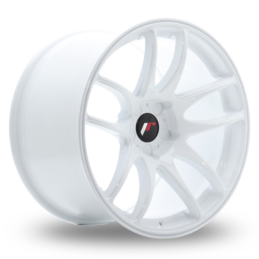 Japan Racing JR29 (9x17) (Custom Fitment) White Alloy Wheels